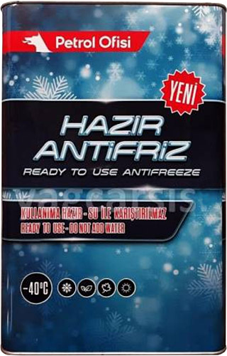 HAZIR ANTIFRIZ (READY ANTIFREEZE)-40C (16 KG TNK)
